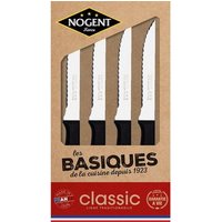 Nogent 3 Etoiles Caja De 4 Cuchillos Para Carne Nogent 3 Etoiles Caja De 4 Cuchillos Para Carne