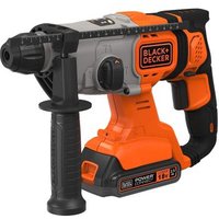 Martillo SDS-Plus 18V Black+Decker BCD900E2K-QW con 2 Baterías 2.5Ah Martillo SDS-Plus 18V Black+Decker BCD900E2K-QW con 2 Baterías 2.5Ah