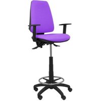 Taburete Elche S Bali Lila Brazos Regulables