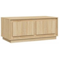 Mesa de Centro de Madera Contrachapada Roble Sonoma 102x50x44 cm Mesa de Centro de Madera Contrachapada Roble Sonoma 102x50x44 cm