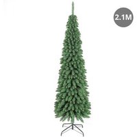 Árbol de Navidad Artificial Estrecho Bousso 2.1m 750 Ramas Árbol de Navidad Artificial Estrecho Bousso 2.1m 750 Ramas