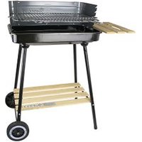 Barbacoa de Carbón con Tabla Lateral Barbacoa de Carbón con Tabla Lateral