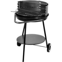 Barbacoa de Carbón Redonda con Ruedas Barbacoa de Carbón Redonda con Ruedas