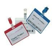 Identificadores de Plástico Resistente con Clip 60x90 Mm Identificadores de Plástico Resistente con Clip 60x90 Mm