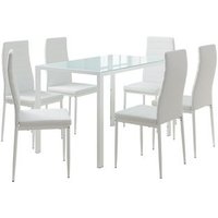 Juego de Comedor Grand 120 x 75 cm con 6 Sillas Vicco Juego de Comedor Grand 120 x 75 cm con 6 Sillas Vicco