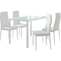 Juego de Comedor Vicco Grand 120x75cm con 4 Sillas Juego de Comedor Vicco Grand 120x75cm con 4 Sillas