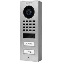Videoportero IP con Detector de Movimiento 2 Timbres Doorbird D1102v Acero Inoxidable
