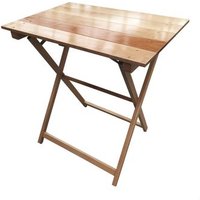 Velador de Haya Plegable 70x70 Barniz Velador de Haya Plegable 70x70 Barniz