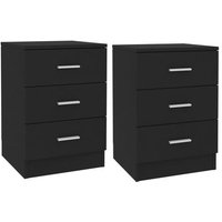 Mesitas de noche 2 unidades 38x35x56 cm Vidaxl