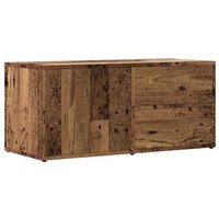 Mueble de TV Vidaxl Madera Envejecida 80x34x35,5 cm Mueble de TV Vidaxl Madera Envejecida 80x34x35,5 cm