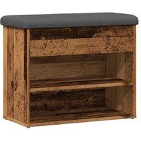 Banco Zapatero de Madera de Ingeniería 62x32x50 cm - Vidaxl Banco Zapatero de Madera de Ingeniería 62x32x50 cm - Vidaxl