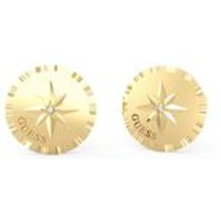 Pendientes Guess Mujer Monete De Acero Dorado Pendientes Guess Mujer Monete De Acero Dorado