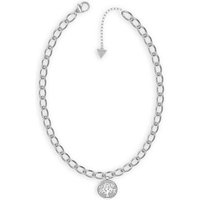 Guess Collar Talismania De Acero Plateado Guess Collar Talismania De Acero Plateado