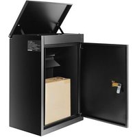 Caixa de Correio Exterior Tekmaquinas Aço Galvanizado 39x27x52cm com Fechadura Caixa de Correio Exterior Tekmaquinas Aço Galvanizado 39x27x52cm com Fechadura