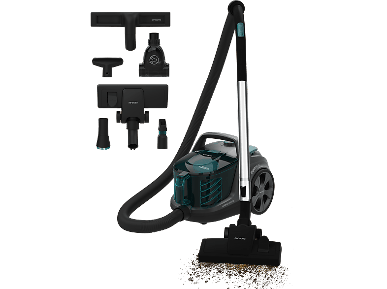 Cecotec Conga Rockstar Cyclonic XL ProAnimal Aspirador sin bolsa 2.8 L