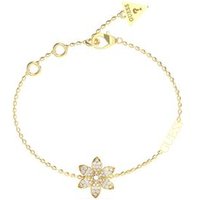 Guess Pulsera Mujer White Lotus Acero Dorado Guess Pulsera Mujer White Lotus Acero Dorado