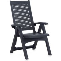 Sillón Multiposiciones Metal Antracita Sillón Multiposiciones Metal Antracita