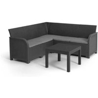 Conjunto de Muebles de Jardín Allibert - Resina Tejida Conjunto de Muebles de Jardín Allibert - Resina Tejida