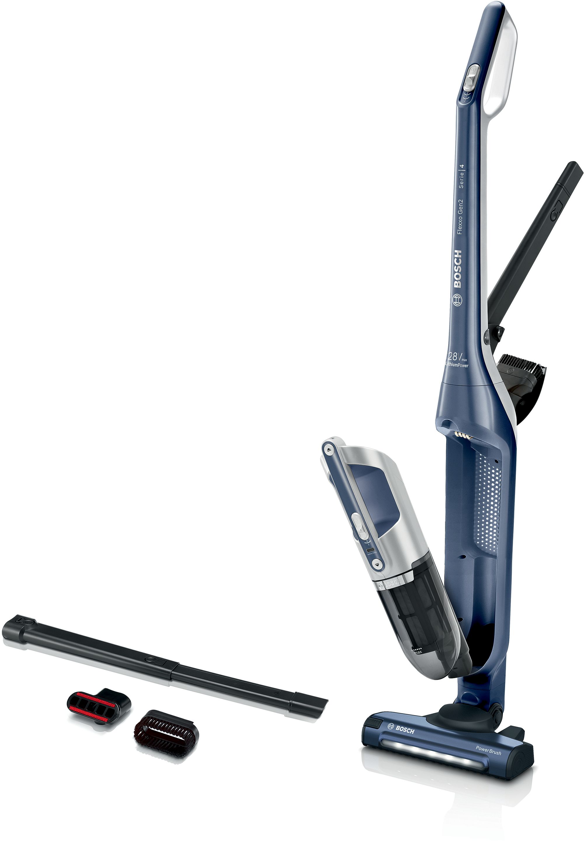 Bosch Serie 4 Aspiradora sin cable Flexxo Gen2 28Vmax BCH3K2851