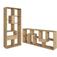 Librería de Diseño Comedor Salón Roble Mate