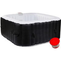 Spa Inflable Cuadrado para 4 Personas Spa Inflable Cuadrado para 4 Personas