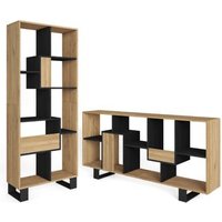 Estantería Librería Modelo Loft 68,5x168x25cm Estantería Librería Modelo Loft 68,5x168x25cm