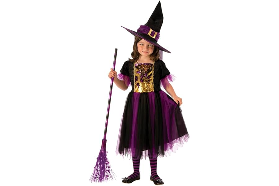 Disfraz de Bruja Mágica para Niñas Rubies Disfraz de Bruja Mágica para Niñas Rubies
