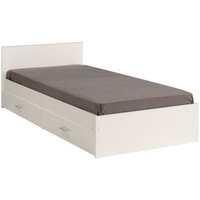 Cama Blanca Con Almacenaje Cama Blanca Con Almacenaje