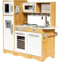 Cocina Infantil de Madera Mamabrum con Utensilios Cocina Infantil de Madera Mamabrum con Utensilios