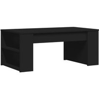 Mesa Auxiliar de Centro MDP Negra 102x55x42 cm CFW480734 Mesa Auxiliar de Centro MDP Negra 102x55x42 cm CFW480734