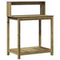 Mesa de Plantación con Estantes Mesa de Plantación con Estantes