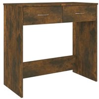 Mesa de Escritorio Roble Ahumado 80x40x75 Cm Mesa de Escritorio Roble Ahumado 80x40x75 Cm