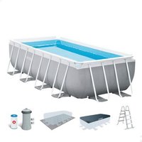 Piscina Rectangular Intex Prisma Frame 488x244x107 Cm