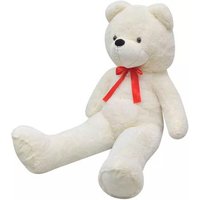 Vidaxl Oso de Peluche Blanco 200 cm Vidaxl Oso de Peluche Blanco 200 cm