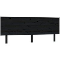 Cabecero De Cama Madera Maciza De Pino Negro