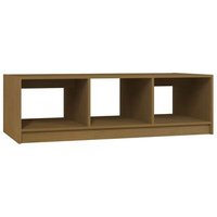 Mesa de Café de Madera Maciza Pino 110x50x34 Cm Cfw773009