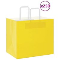 Bolsas De Papel Kraft Con Asas, 32x22x28 Cm, 250 Uds