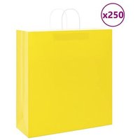 Bolsas de Papel Kraft con Asas 45x17x48 cm - 250 Unidades Bolsas de Papel Kraft con Asas 45x17x48 cm - 250 Unidades
