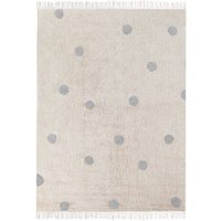 Alfombra Infantil 140x200 cm Motivo Lunares Dardere