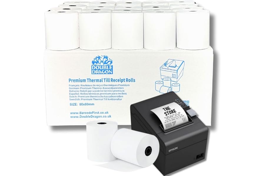 Rollo de papel térmico 80x80 mm Rollo de papel térmico 80x80 mm