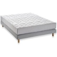 Colchón Firme 19 cm + Somier 140x190 cm + Edredón + 2 Almohadas