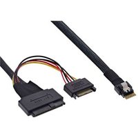 Cable Slim SAS SFF-8654 a U.2 SFF-8639 0.5m