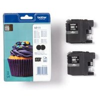 Pack 2 Tintas Brother LC-123BK Negro Pack 2 Tintas Brother LC-123BK Negro