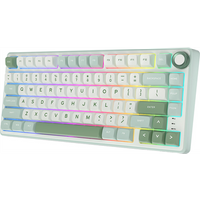 Teclado Mecánico Royal Kludge RKR75 Hot-Swap Plateado Teclado Mecánico Royal Kludge RKR75 Hot-Swap Plateado