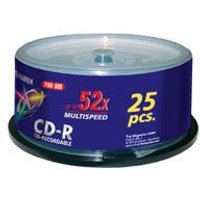 CD-R Fujifilm 700 MB Blanco 25 unidades