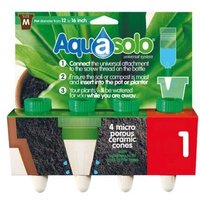 Aquasolo Cono de Riego para Maceta Pack 3+1