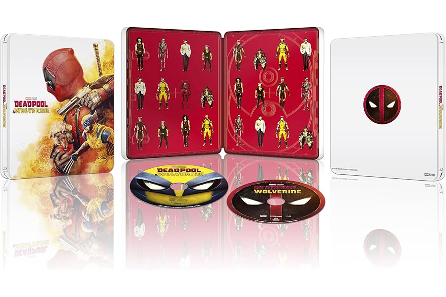 Deadpool y Lobezno (Deadpool & Wolverine) 4K UHD + Blu-ray Steelbook Deadpool y Lobezno (Deadpool & Wolverine) 4K UHD + Blu-ray Steelbook