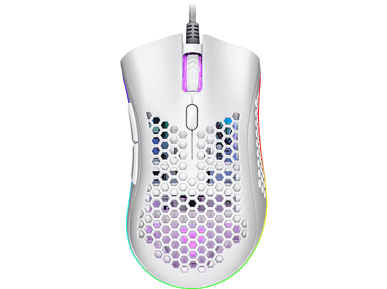 Ratón de juegos ISY IGM-4500-WT 7200 ppp Por cable