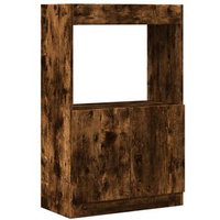 Aparador de Madera Roble Ahumado 63x33x100 cm Aparador de Madera Roble Ahumado 63x33x100 cm