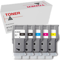 Pack 5 Cartuchos De Tinta Pigmentada Compatible Con Canon Pfi320 Pack 5 Cartuchos De Tinta Pigmentada Compatible Con Canon Pfi320